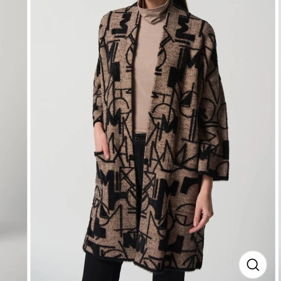 NWOT Joseph Ribkoff jacket style sweater. Large - Picture 2 of 11